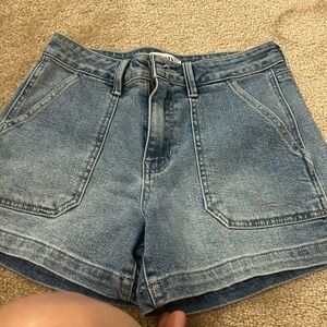 New without tags just black denim shorts size small